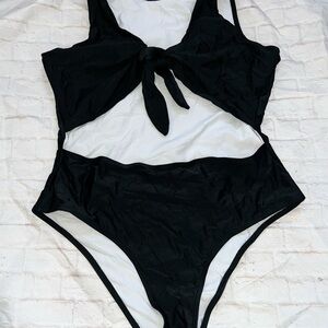 Plus size Black Womens Swimsuit size 3XL